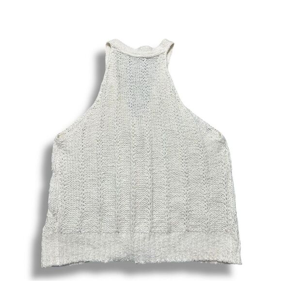 ANTHROPOLOGIE PILCRO Button Down Cable-Knit Sweater Tank Size XL - Picture 8 of 15